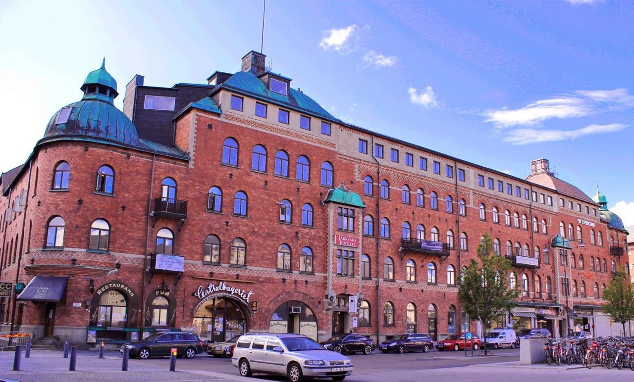 Jaernvaegshotellet Gävle Exterior foto